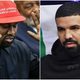 Illustration for article titled Kanye West accuses Drake of threatening his family in epic, exhausting tweetstormem/em